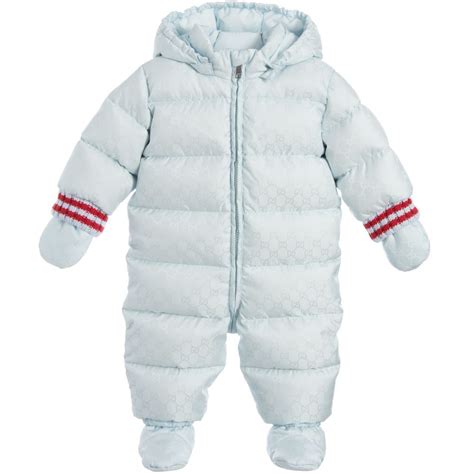 gucci babt|Gucci baby snowsuit.